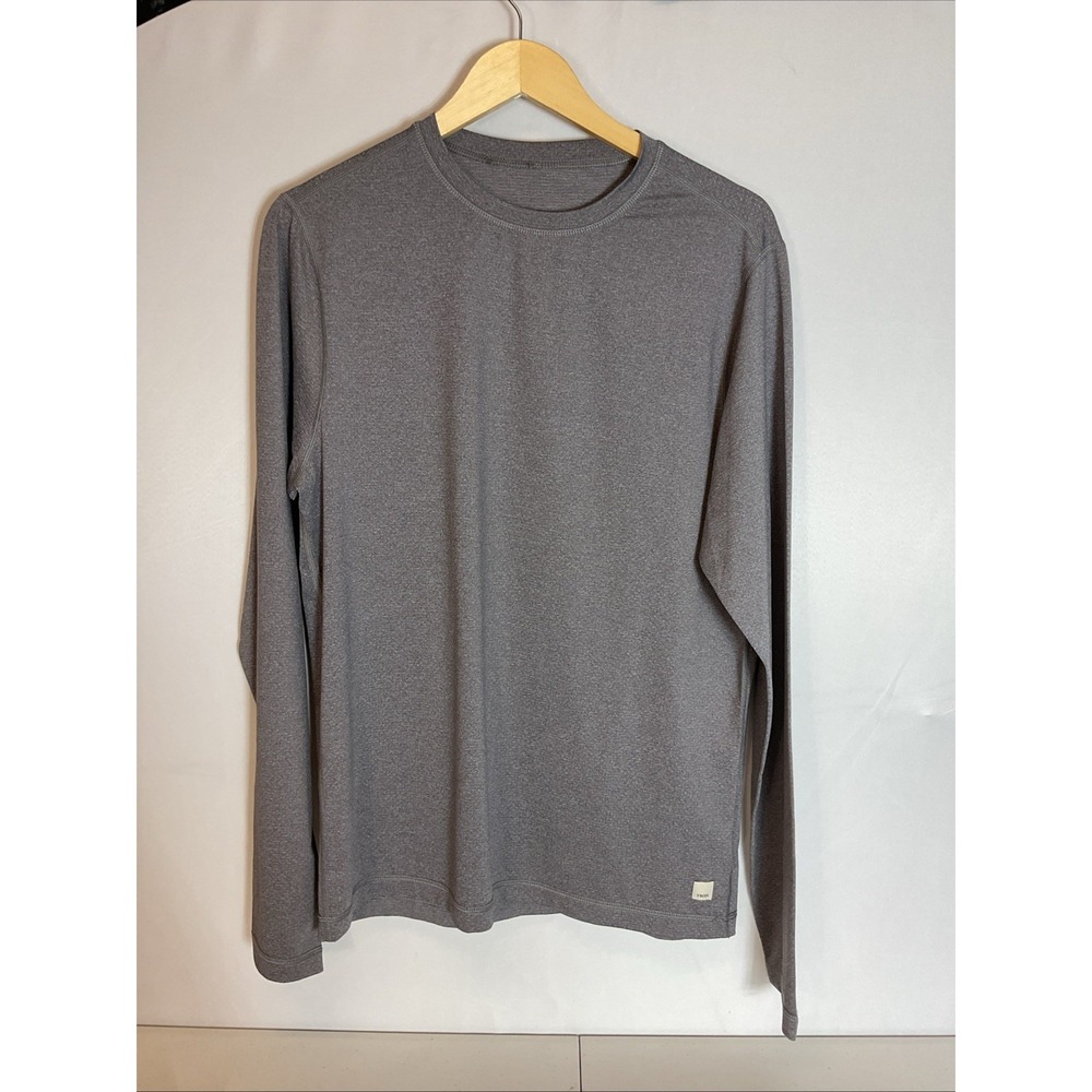 Vuori  Tech Crew Neck Long Sleeve T-Shirt Mens M Tee‎ Pullover V1054